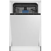 BEKO popolnoma vgradni pomivalni stroj BDIS161E0Q, 45 cm