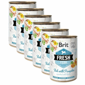 Konzerva Brit Fresh Fish with Pumpkin 6x400 g