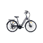 CAPRIOLO E-BIKE E-CITY LADY 28 sivo-maslino 925811