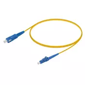 LanPlus Patchcord LC/UPC-SC/UPC SM G.657.A1, Simplex 3.0mm 0.5m ( 6079 )