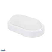 BEMKO LED prisadna ovalna svetilka 8W 4000K 760 lm IP54, bela BM-C45-KAN2-08-WHO-4K