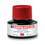 Edding refil za permanent markere E-MTK 25, 25ml crvena ( 08MM01D )