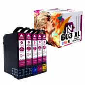 Inkdigo tusz 603XL kompatybilny z Epson WorkForce WF-2870DWF 2810DWF Certyfikat TÜV