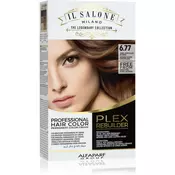 Alfaparf Milano Il Salone Milano Plex Rebuilder permanentna barva za lase odtenek 6.77 - Dark Chocolate Blonde 1 kos