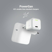 Green Cell Power Punjac 33W GaN GC PowerGan for laptop, MacBook, Iphone, Tablet, Nintendo Switch – USB-C Power Delivery