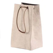 Autronic Koš za perilo Laundry basket - fabric, drawstring, cream color (DT3011 CRM-L)