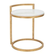 Okrogla stranska mizica z marmorno mizno ploščo o 40,5 cm Round Marble – Mauro Ferretti