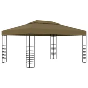 Vidaxl Paviljon 3x4 m taupe 180 g/m2
