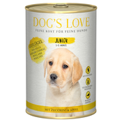 Dog´s Love Junior perutnina -12 x 400 g