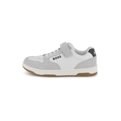 BOSS Sportske cipele TRAINERS  siva / bijela