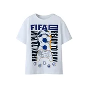 NAME IT Majica NKMASEKEL FIFAE  marine / gorčica / črna / bela