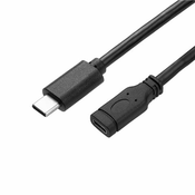 CC USB C - USB CF, 2m, M-CFC3200, crni, MS