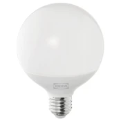 SOLHETTA LED sijalica E27 1055 lm, podesivog intenziteta/kugla opal bela, 95 mm