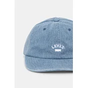 LEVIS ® Šilterica LAZY GIRL  plavi traper / krvavo crvena / bijela