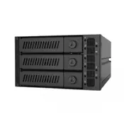 CHIEFTEC CMR-2131SAS 2 x 5.25 SATA crna fioka za hard disk