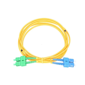 Extralink SC/APC-SC/UPC | Patchcord | Single mode, Duplex, G652D, 3mm, 15m