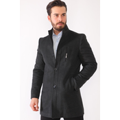 PLT9386 DEWBERRY MENS COAT-ANTHRACITE