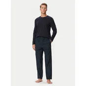 BOSS Pižama Chris 50571448 Mornarsko modra Regular Fit