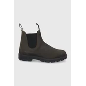 Blundstone Polškornji ORIGINAL SUEDE CHELSEA BOOTS Kaki