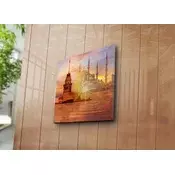 Wallity Dekorativna slika na platnu, 45x45cm, Šarena