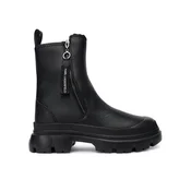 KARL LAGERFELD Škornji KL43566 Črna