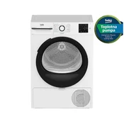 BEKO Mašina za sušenje veša BM3T37239WB, 7kg, toplotna pumpa, Bela