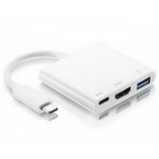 FAST ASIA Adapter - konvertor USB 3.1 tip C - USB 3.0 + HDMI + tip C
