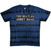 The Beatles Abbey Road Sign (Wash Collection) Dip-Dye On Black L Majica