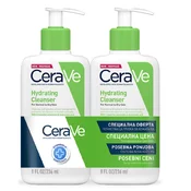 CeraVe vlažilna čistilna emulzija, 2 x 236 ml