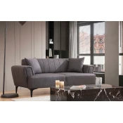 Atelier del Sofa Dvosed Hamlet 95x77x180cm Tamnosivi