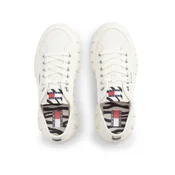 Tommy Jeans Superge Tj Platform Sneaker Zebra EN0EN03070 Bela