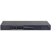Dahua CS4218-16ET-240 PoE svic 16 PoE portova 240W 2 SFP rek