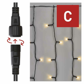 LED spoljašnji svetlosni niz 100xLED/1x2m IP44 topla bela