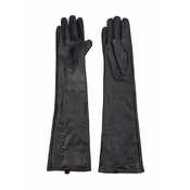 Black womens long gloves ORSAY - Womens