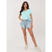 Metina bluza z okroglim izrezom