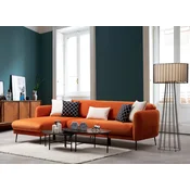 Atelier del Sofa Ugaona garnitura Sevilla 98x85x270cm Narandžasta