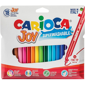 Set superizbrisivih flomastera Carioca Joy - 18 boja