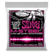 Ernie Ball 2923 Super Slinky M-Steel .009-.042 žice za elektricnu gitaru