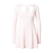 HOLLISTER Pletena obleka rosé