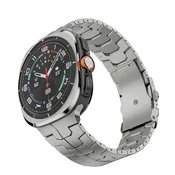 Kovinski pas Techsuit W063 za Samsung Galaxy Watch Ultra 47mm/Galaxy Watch Ultra 2 - titan