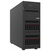 Lenovo ThinkSystem ST250 V2 Xeon E-2356G (6C 3.2GHz 12MB Cache/80W), 1x32GB, O/B, 2.5 HS (8), 5350-8i, HS 750W Titanium, XCC Enterprise, No DVD