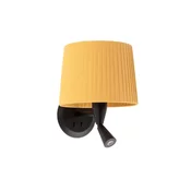 Stenska svetilka SAMBA ČRNO BRACLA S ČRTASTO ŽARNICO E2 FR64309-36