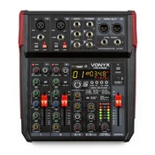 VM-KG06 6 kanalna mešalna miza z USB/Bluetooth predvajalnikom ter vokalnim efektom
