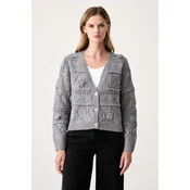 Fracomina kardigan ženski z dodatkom volne