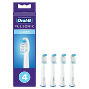 Oral-B elektricna cetkica Pulsonic Refills 4ct Clean
