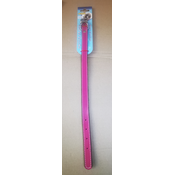 Ovratnica za psa usnjena ciklama 47cm/20mm - Pasje ovratnice - 16-21