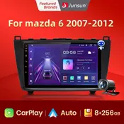 V1 pro AI Voice 2 din Android Auto Radio For Mazda 6 GH 2007 – 2012