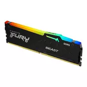 DIMM DDR5 16GB 5600MT/s KF556C36BBEA-16 Fury Beast RGB