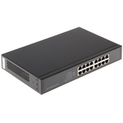 Dahua switch PFS3016-16GT 16-Port 10/100/1000M switch, 16x Gbit RJ45 port, rackmount (Alt. GS1016)