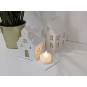Aberto Design Set Dekorativnih figura, 3 komada, Bela